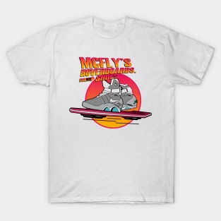 Marty McFly Hoverboards and Shoes T-Shirt